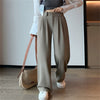 New Wide Leg Pants For Women With Loose And Casual Straight Sleeves