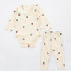 Newborn Baby Cotton Romper Climbing Two-piece Suit