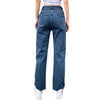 Butterfly Embroidery Straight Leg Cute Girl Denim Casual Pants Slim Trousers