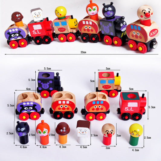 Train Puppet Toy Shape Recognition Model Toy