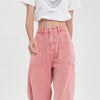 Women's Retro Straight Wide Leg Trousers