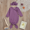 Candy color cotton sleeping bag set