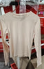 Women's Fashion Casual Solid Color Slim Pullover T-shirt